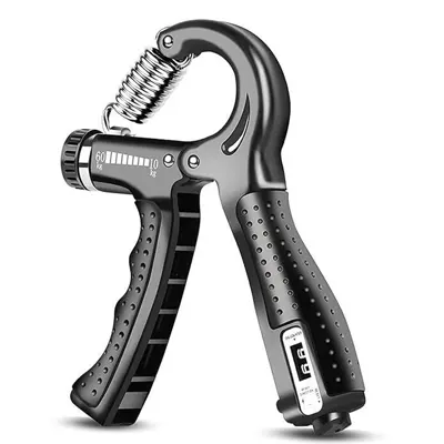  Hand Grip Strengthener with Counter | Adjustable Resistance 5–60KG | Fitness Hand Grip Exerciser