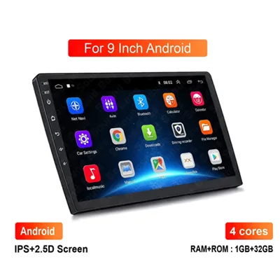 Sound Boss Androidify 3rd Generation 9 Inch Android Car Stereo (1GB RAM, 32GB Storage)