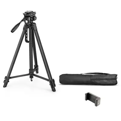Lightweight Tripod with Mobile Holder & Carry Bag
