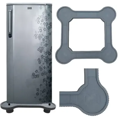  Heavy Duty Trolley Stand for Refrigerator, Washing Machine & Air Cooler (60cm x 60cm)