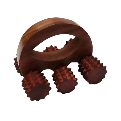Acupressure Roller  Pain Relief Massager (Wooden)