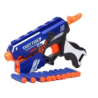 Hot Fire Soft Bullet Gun Toy 