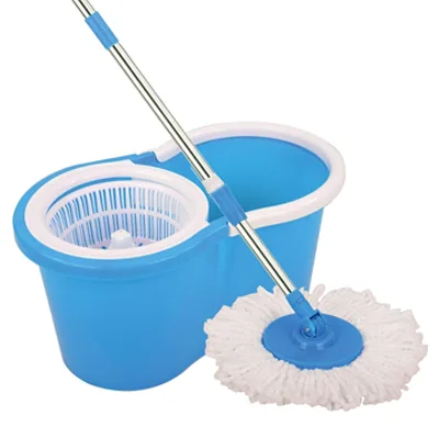 home Spin Mop 360 - With Extendable Handle/Stick Rod & 2 Microfiber Refills