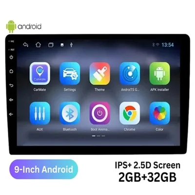  9 Inch Android Car Stereo | 2GB RAM, 32GB ROM | IPS Screen with Gorilla Glass