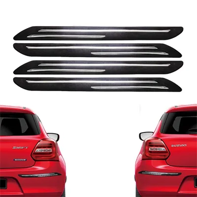 Universal Car Bumper Protector Guard – Set of 4 (Front & Rear)
