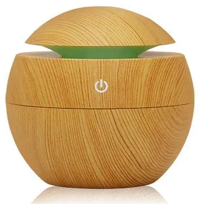 Wooden Aroma Diffuser Humidifier Cool Mist Air Diffuser Purifier for Bedroom Portable Room Air Purifier