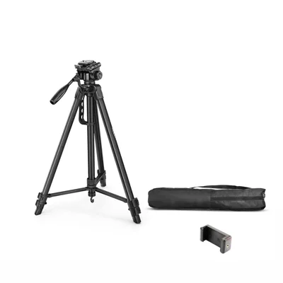 Foldable Tripod Stand with Phone Holder