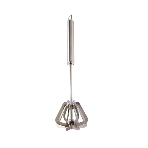 Steel Manual Self Press Semi Auto Whisk/Rawai/Madhani/Hand Mixer